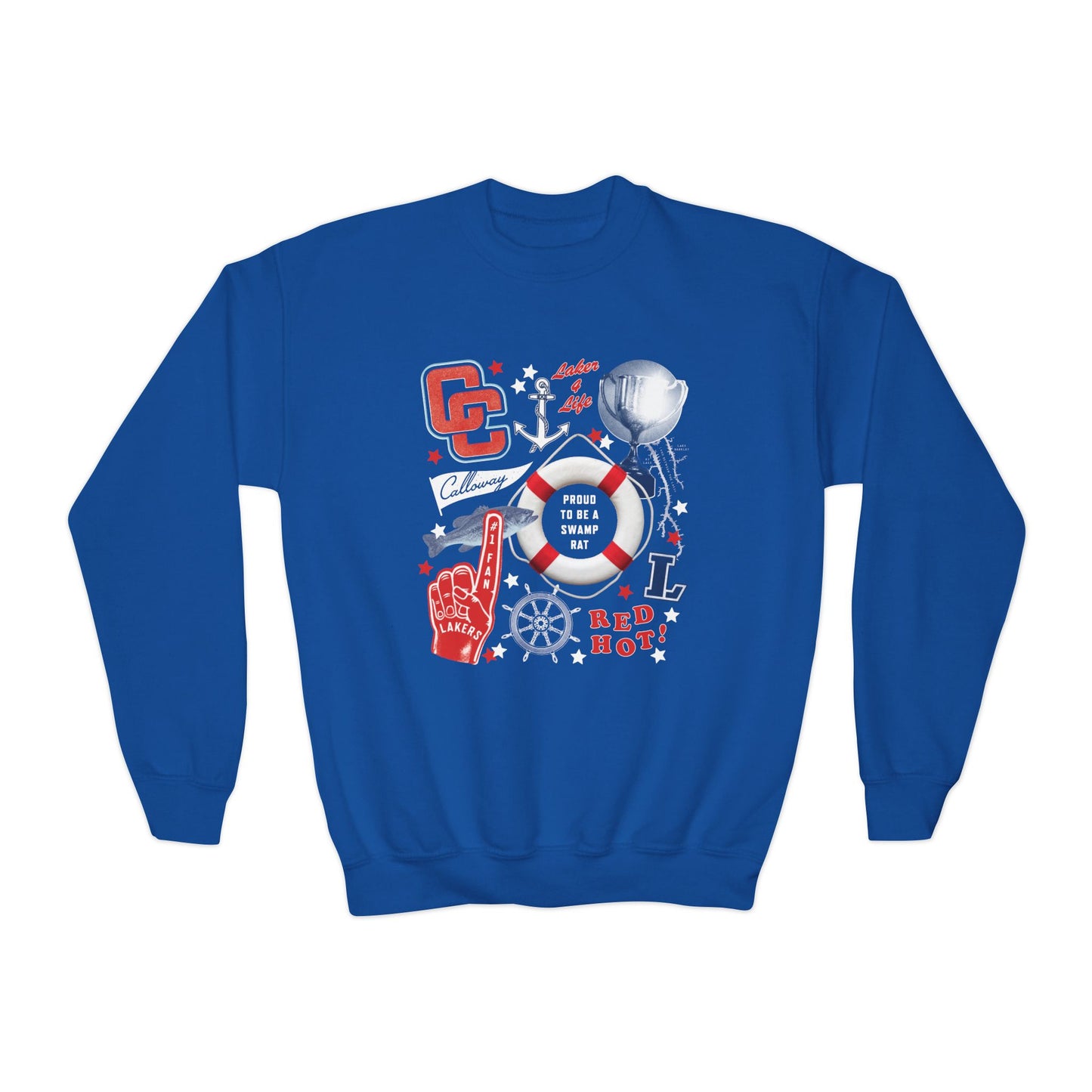 Calloway Lakers Team Spirit Crewneck (Youth)