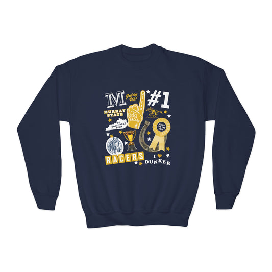 Murray State Racers Team Spirit Crewneck (Youth)