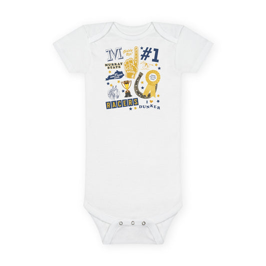 Murray State Racers Team Spirit Baby Onesie