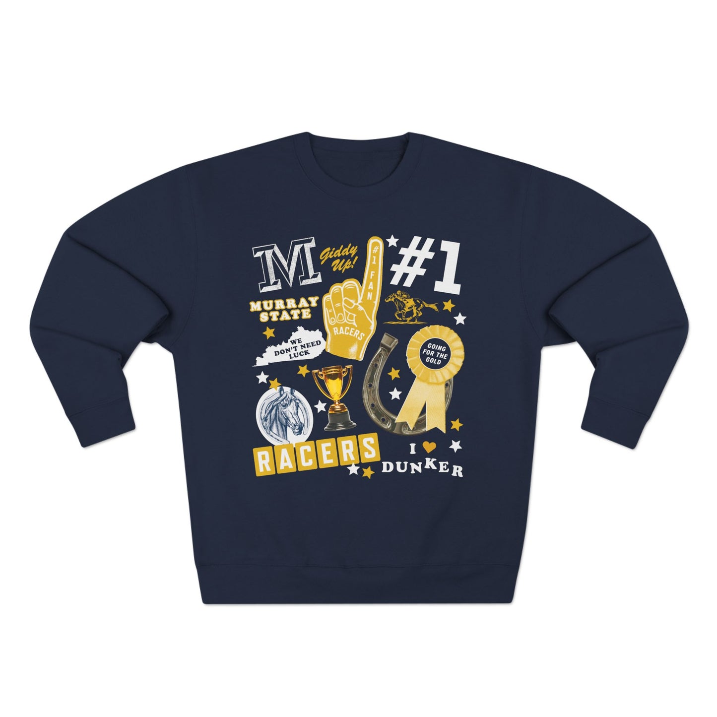 Murray State Racers Team Spirit Crewneck