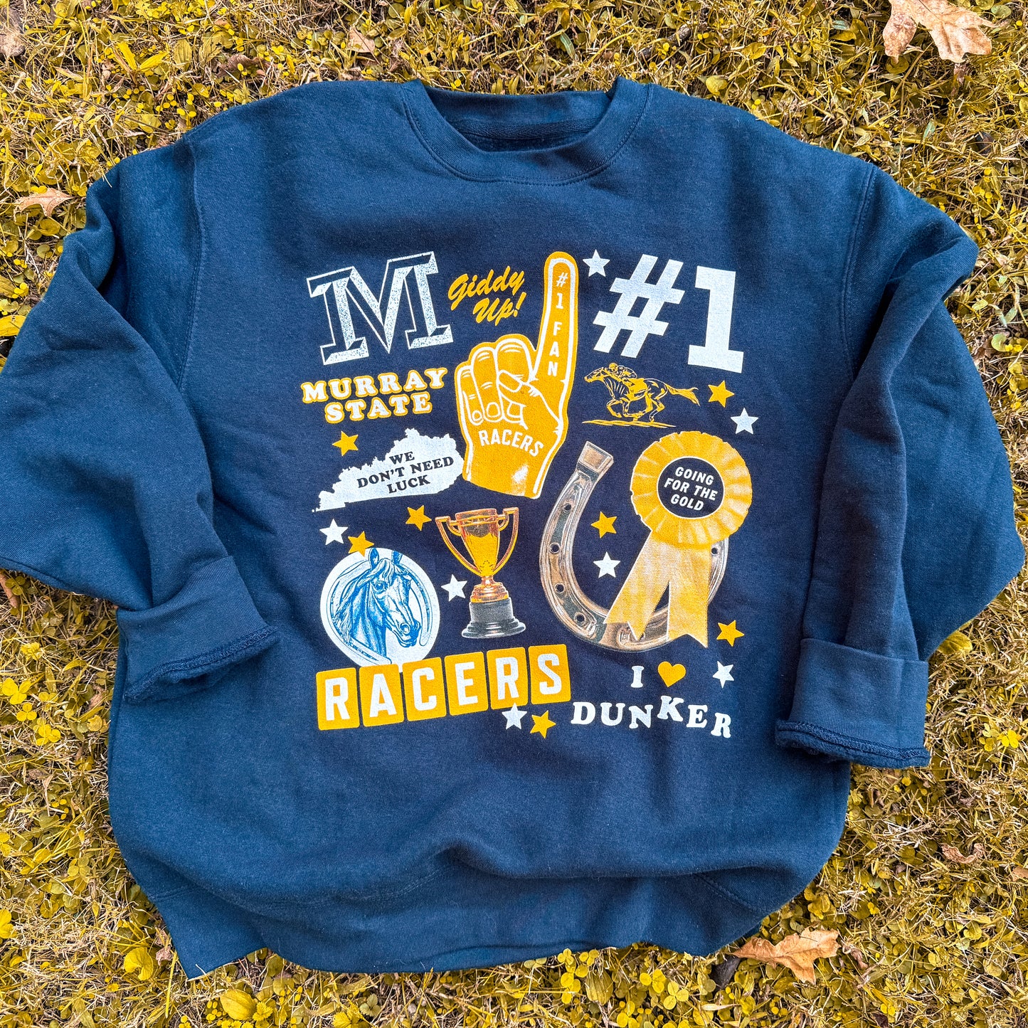 Murray State Racers Team Spirit Crewneck